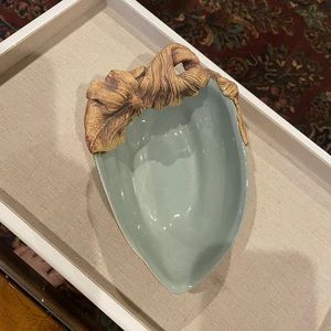 Terrafirma Ceramic “Squash” bowl, Robins Egg Blue